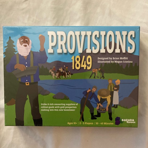 BazaDa Games Other - Provisions 1849 Board Game